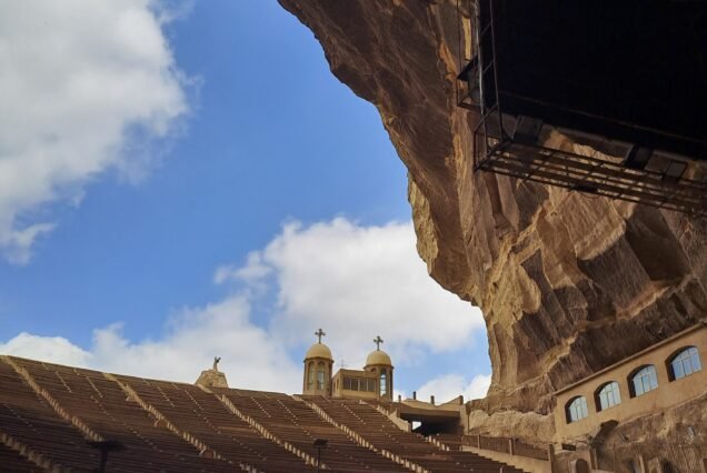 رحلة روحانية إلى كنيسة القديس سمعان الخراز بجبل المقطم مع تريند أم الدنيا مصر