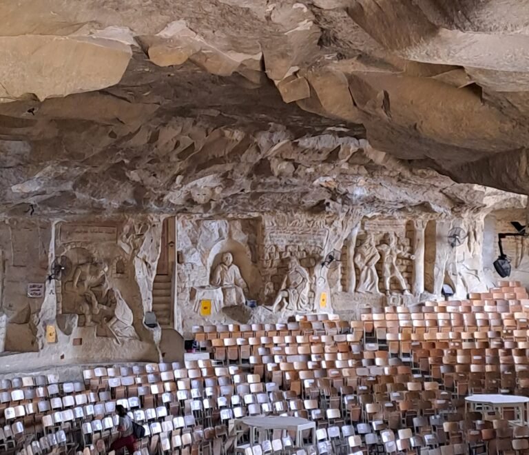 كنيسة القديس سمعان الخراز بجبل المقطم مع تريند أم الدنيا مصر