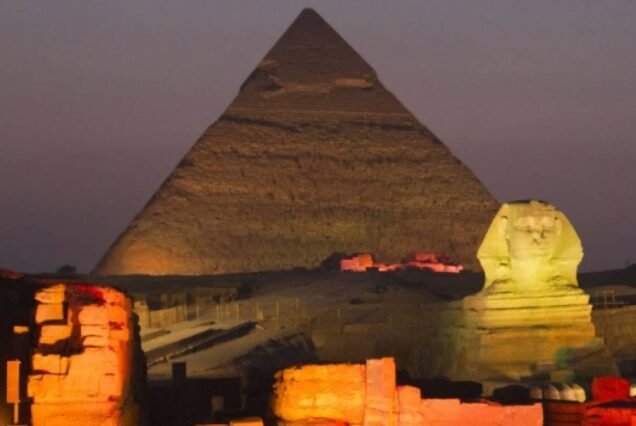 جولة الصوت والضوء فى أهرامات الجيزة - اكتشف قلب مصر مع تنريند ام الدنيا مصر